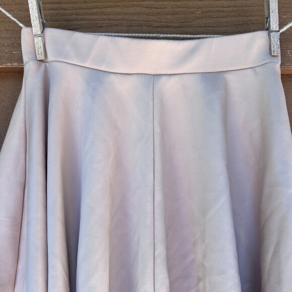 Urium Nude XS Womens Skater Skirt Polyester & Spandex Blend Flared A-Line Design - Picture 9 of 11